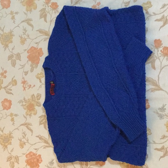 Vintage Sweaters - Great blue vintage jumper m/l